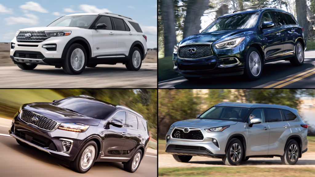 Cheapest Three-Row SUVs in Canada