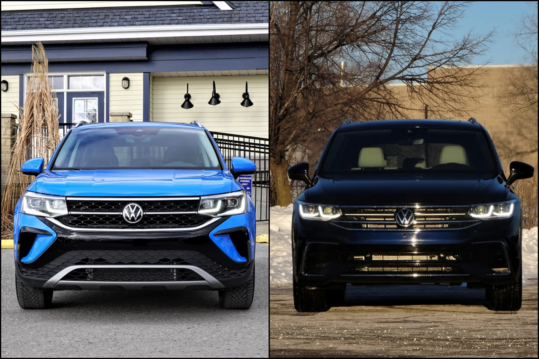 Volkswagen Taos vs Volkswagen Tiguan (Canada)